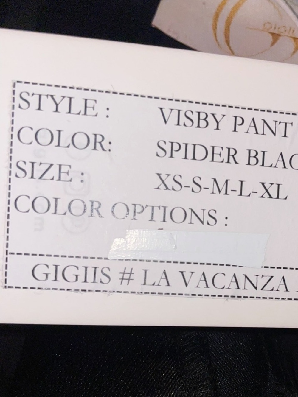 New! GIGII’S Visby Satin Marabou Feather Trim Wide Leg Trousers 🖤 Small NWT! - Picture 11 of 12